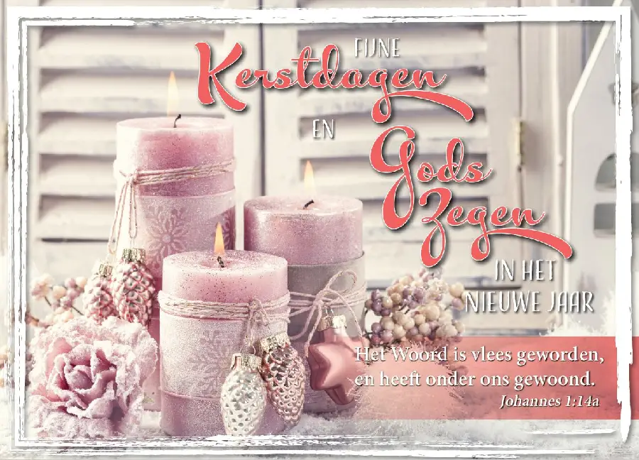 Map 5 Prentbriefkaarten Fijne/Gods zegen