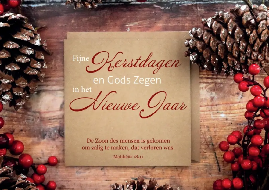 Map 5 Prentbriefkaarten Fijne/Gods Zegen