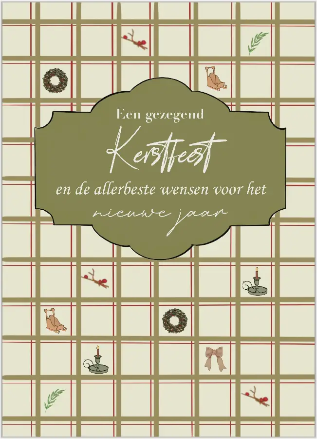 Een gezegend Kerstfeest