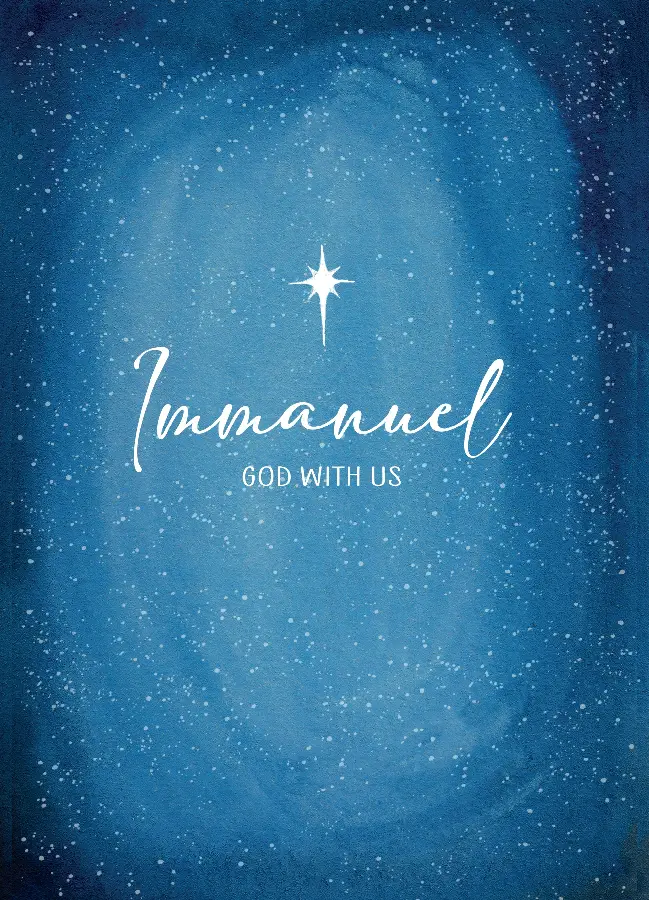 Immanuel God with us