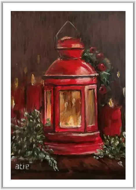 Hangdoosje Gezegende Kerstdagen