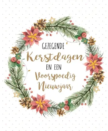 Hangdoosje Gezegende Kerstdagen