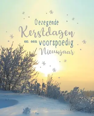Hangdoosje Gezegende Kerstdagen