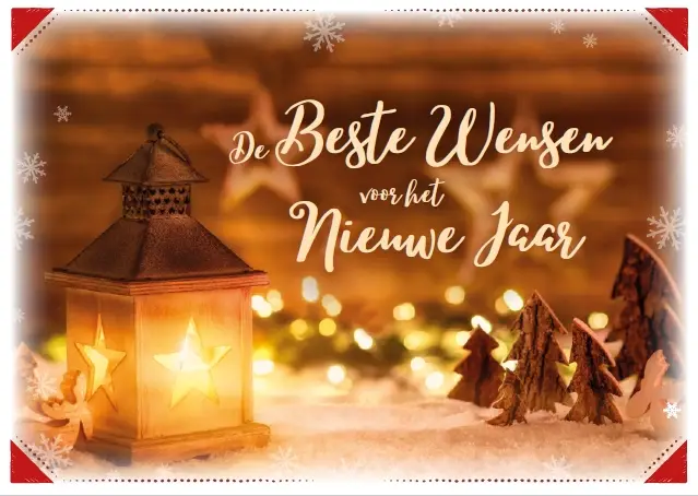 Map EK Kaart Fijne Kerst/Gods Zegen