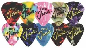 Guitar Pick (10) Pick Jesus