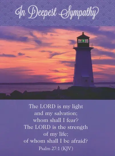 Sympathy cards landscapes set4