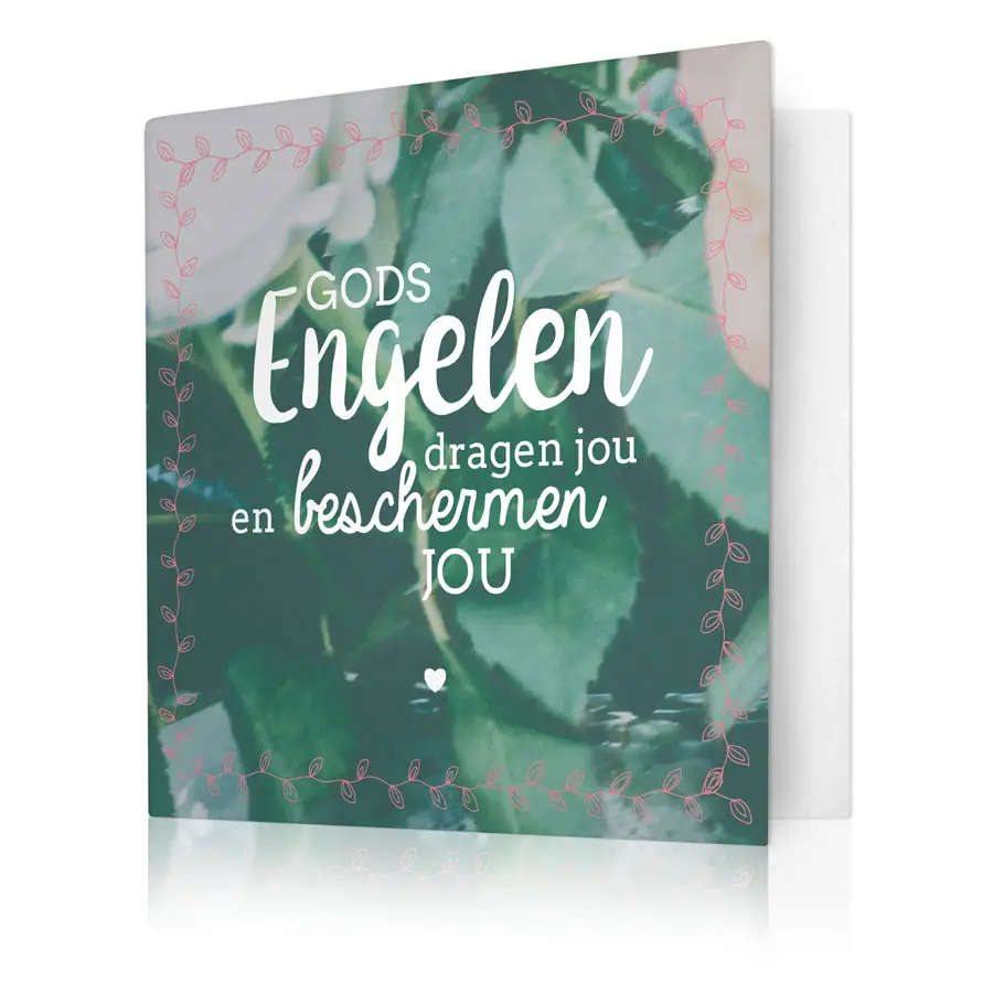 Gods engelen dragen jou