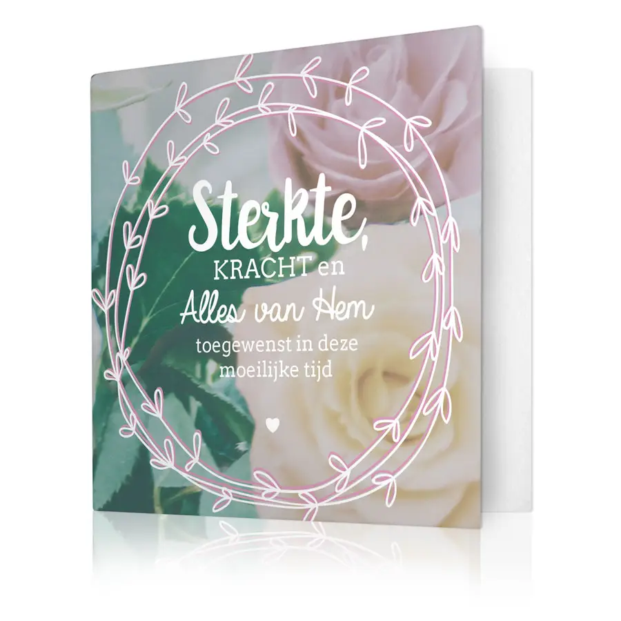 Sterkte kracht en alles van Hem