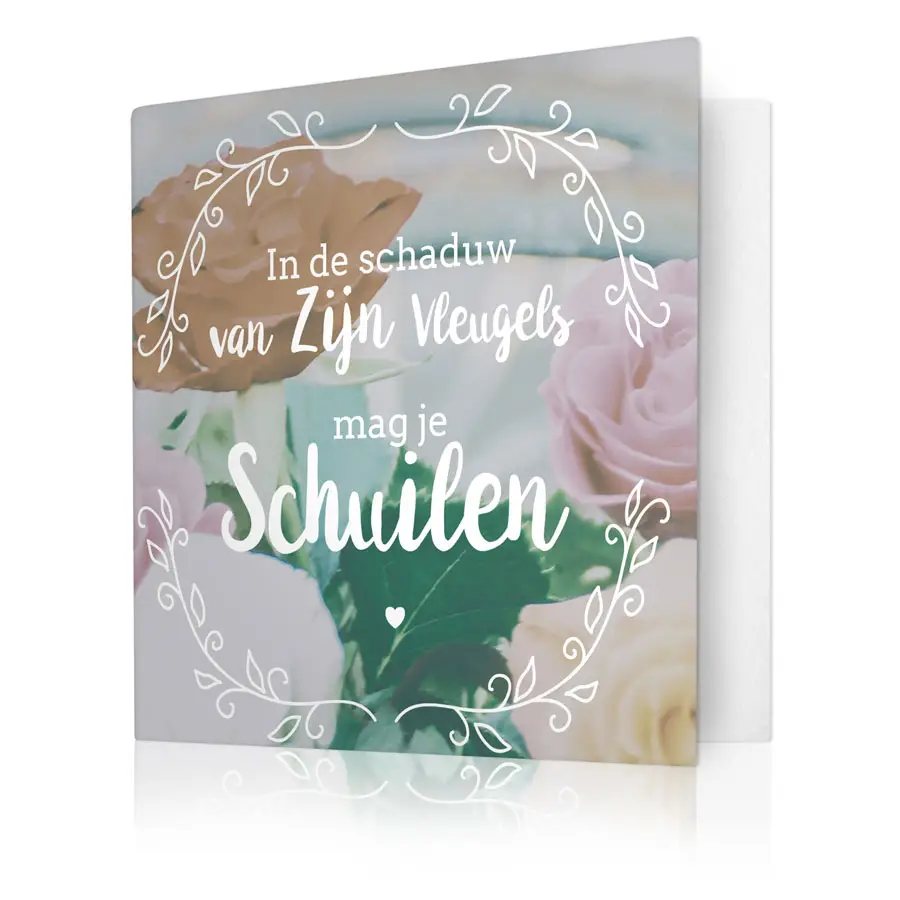 In de schaduw van Zijn vleugels