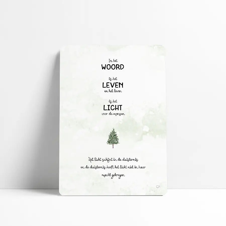 In het woord is het leven