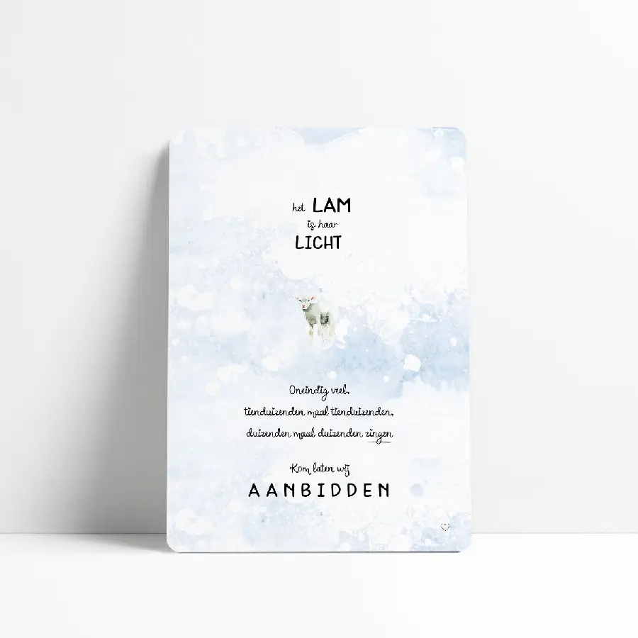 Het Lam is haar licht