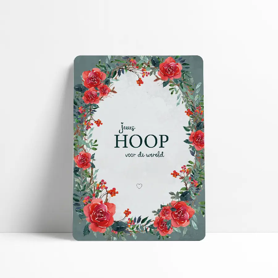 Jezus hoop voor de wereld