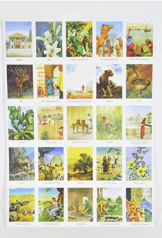 Beloningsplaatjes BM1 ree zwaluw leeuw