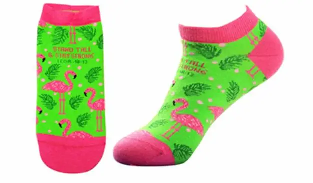 Ankle Socks Flamingo''s Stay tall & stro