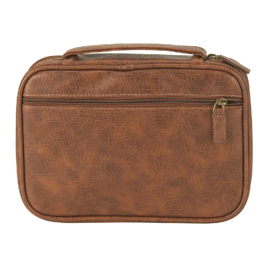 Biblecover Large Saddle Antique aged