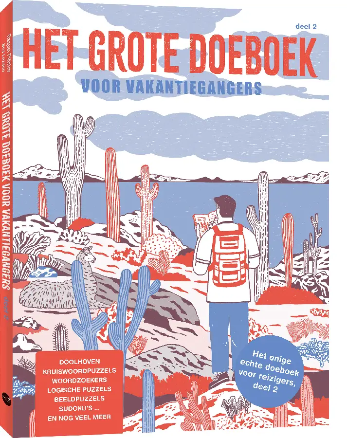 Grote doeboek voor vakantiegangers