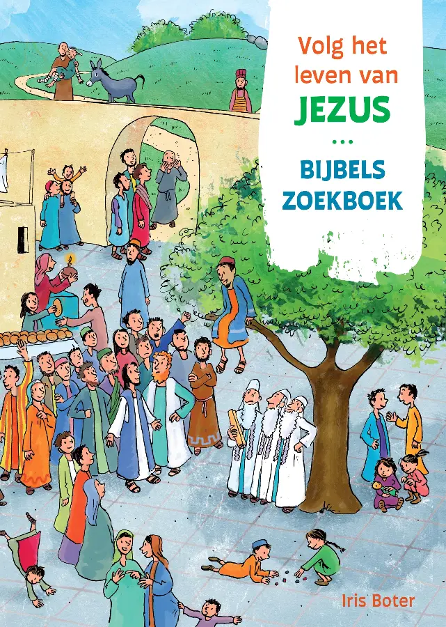Volg het leven van Jezus bijbels zoekboe