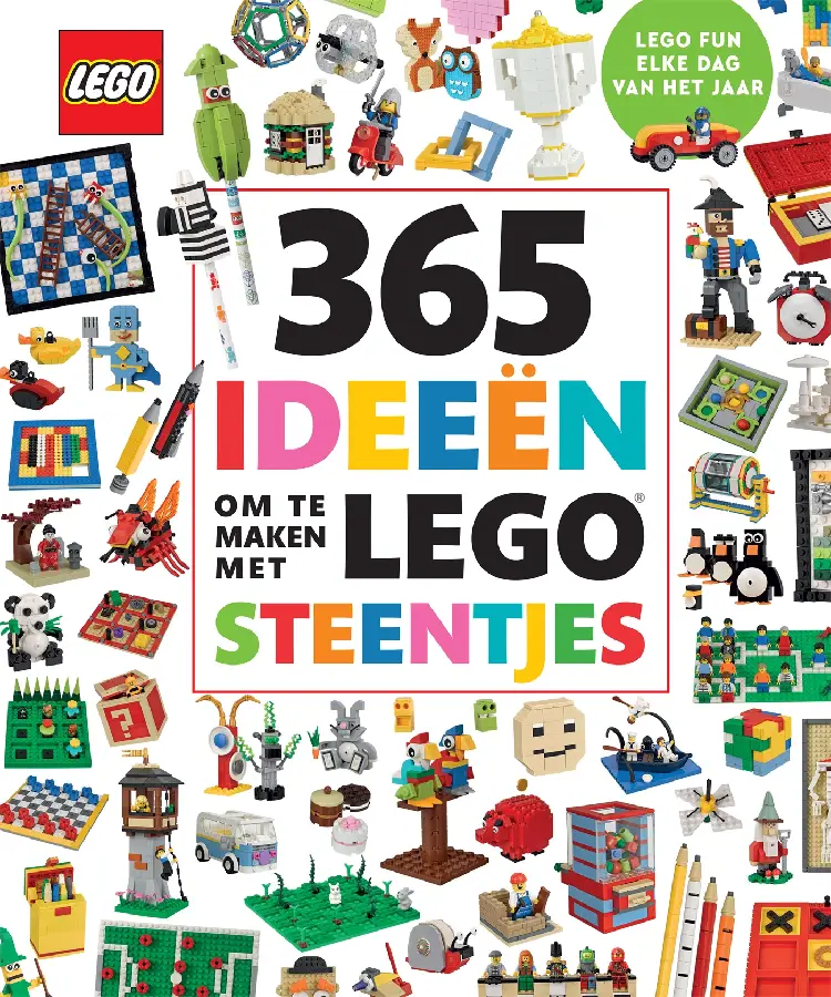 365 idee?n om te maken met lego steentje