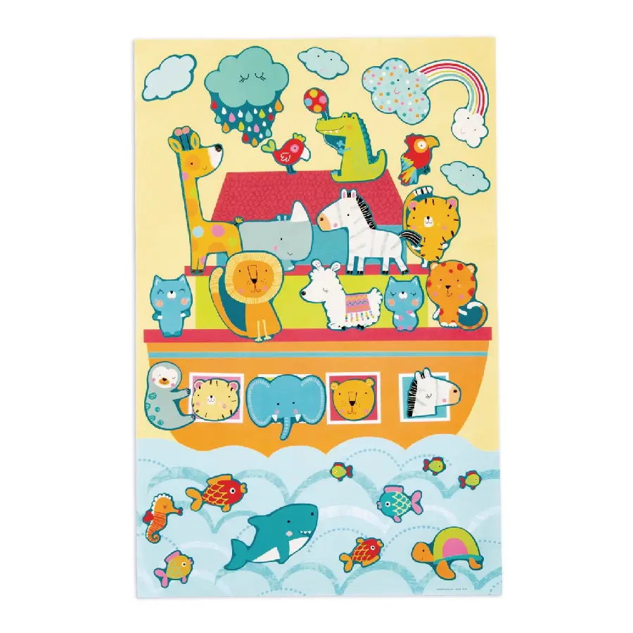 Giant Noahs Ark sticker scene (3)