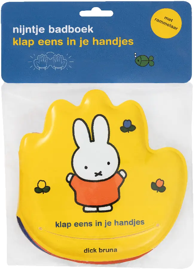 nijntje badboek, klap eens in je handjes