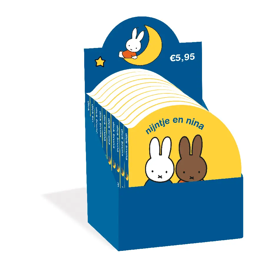 Display nijntje en nina beste vriendjes