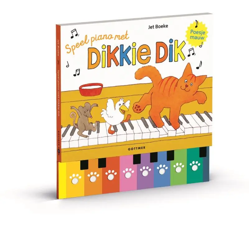 Speel piano met dikkie dik