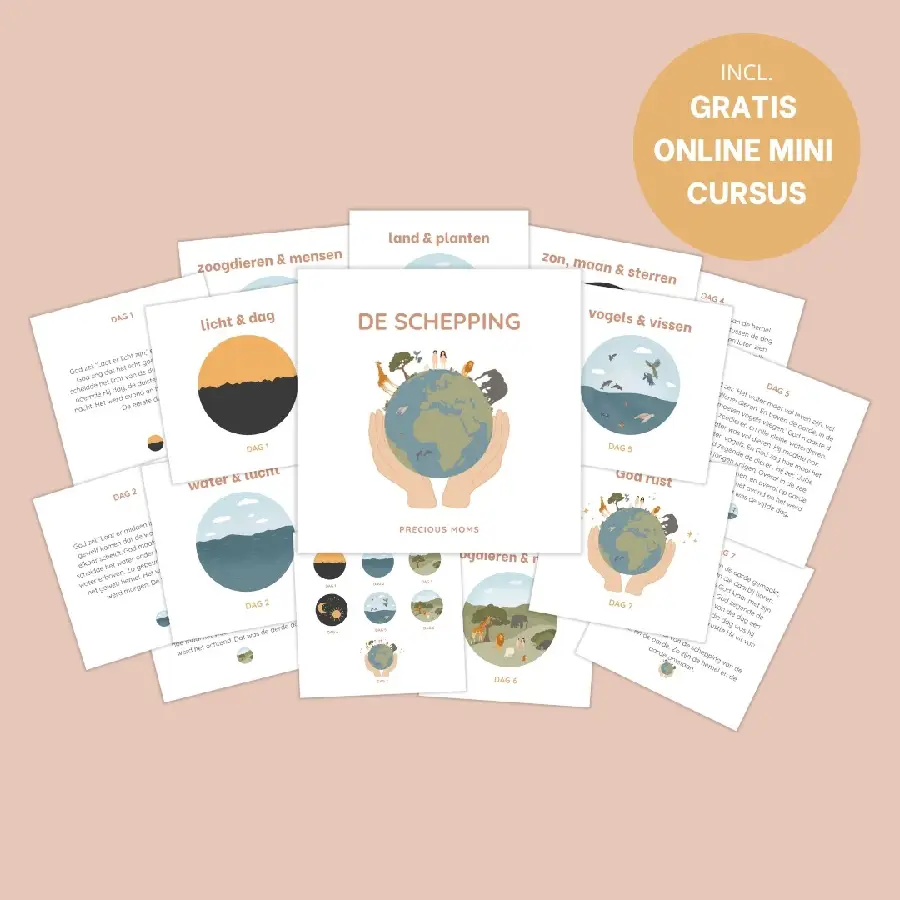 Schepping kaartenset