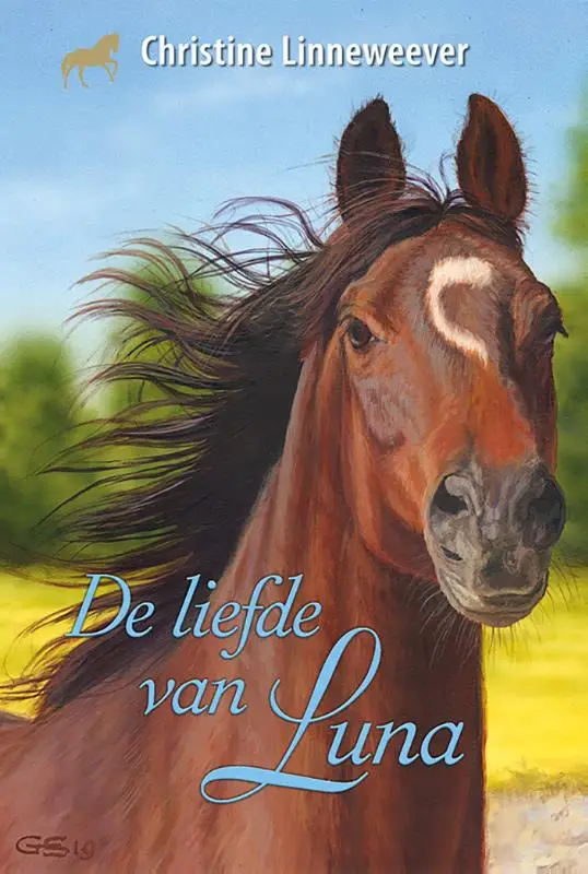 Gouden paarden de liefde van luna