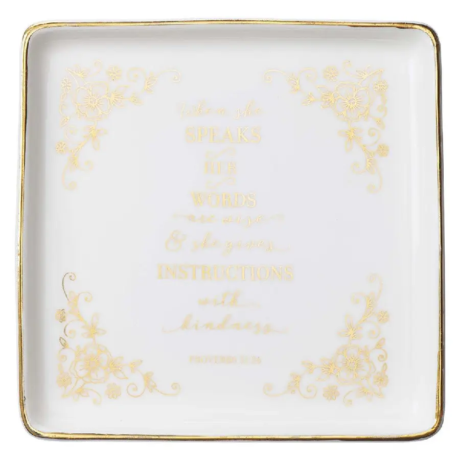 When she speaks - 114 x 114mm