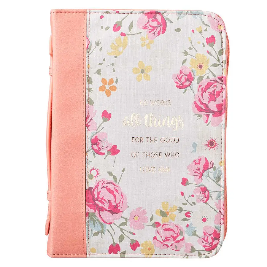 All Things Rom. 8:28 Peach Luxleather