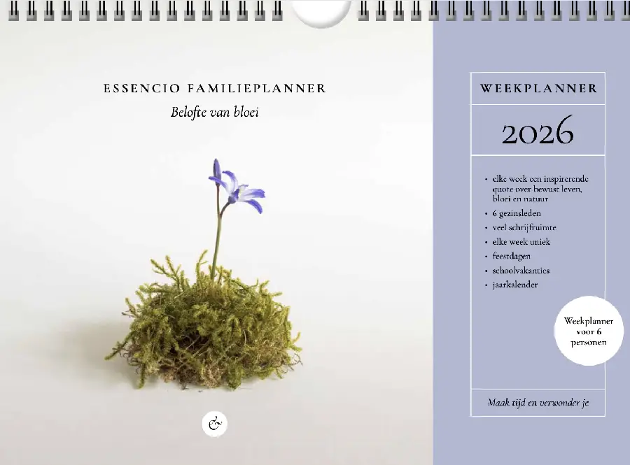 Essencio familieplanner 2026
