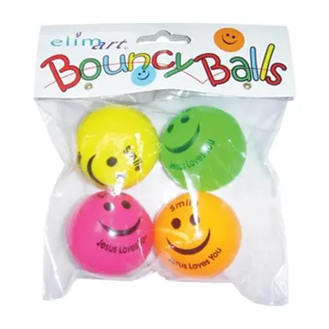 Bouncingballs Jesus loves me set4