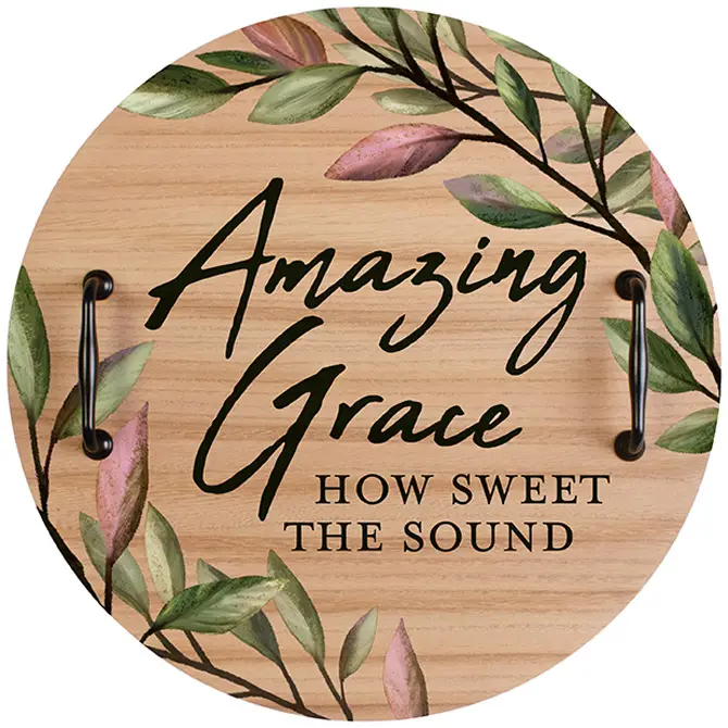 Tray with handles Amazing Grace
