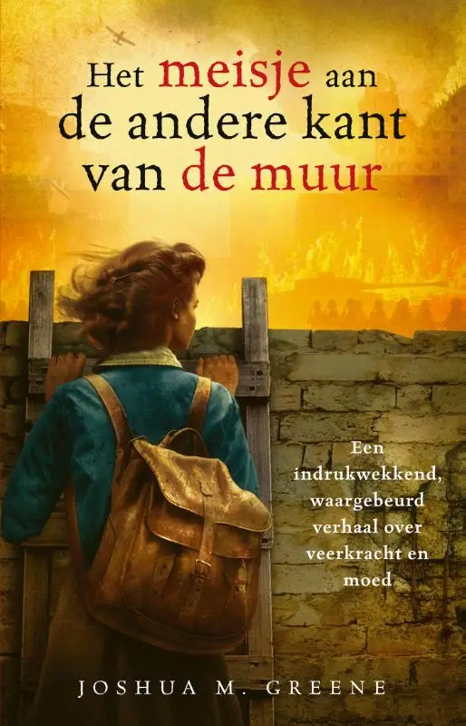 Meisje aan de andere kant van de muu