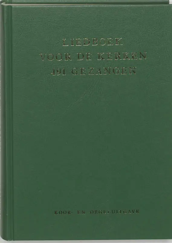 Liedboek groen koorbundel 491gezang
