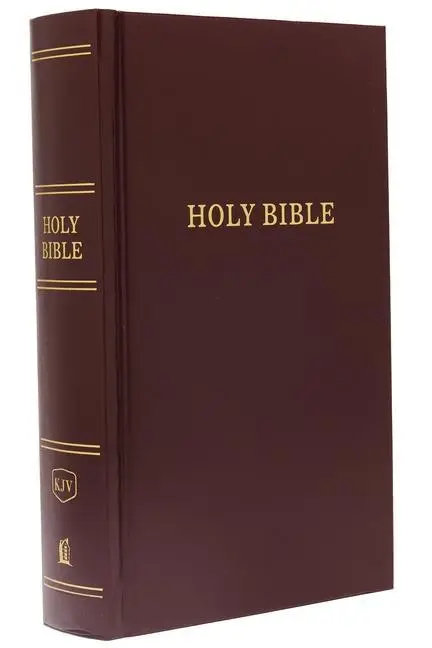 KJV pew bible burgundy hardcover