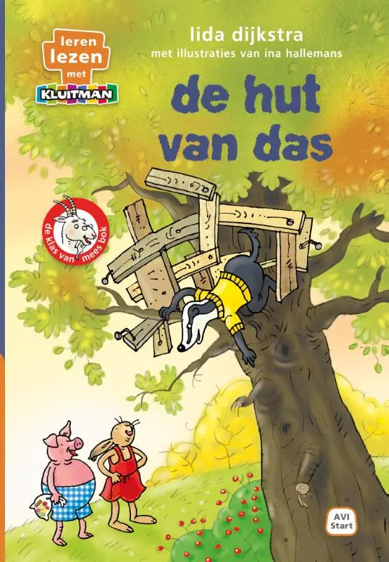 Klas van mees bok. de hut van das
