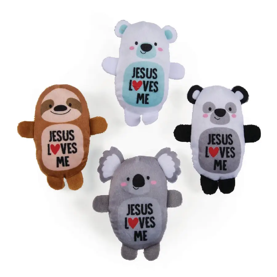 Jesus loves me stuffed animals (4)