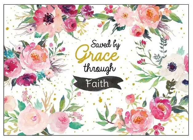 Postcard Saved by Grace