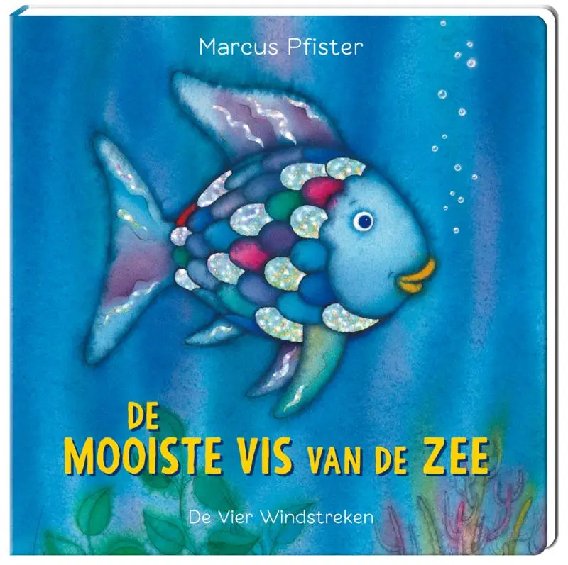 Mooiste vis van de zee kartonboek groot