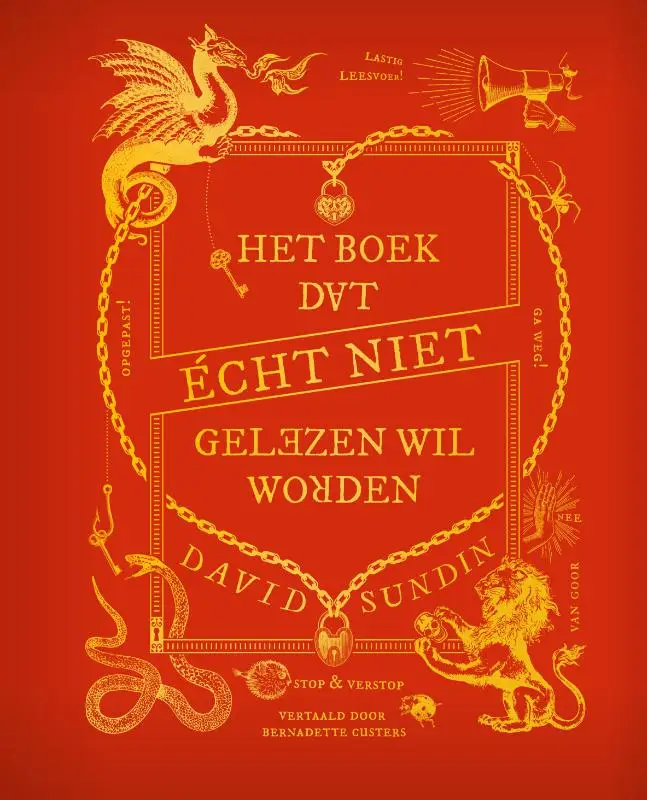 Boek dat ?cht niet gelezen wil worde