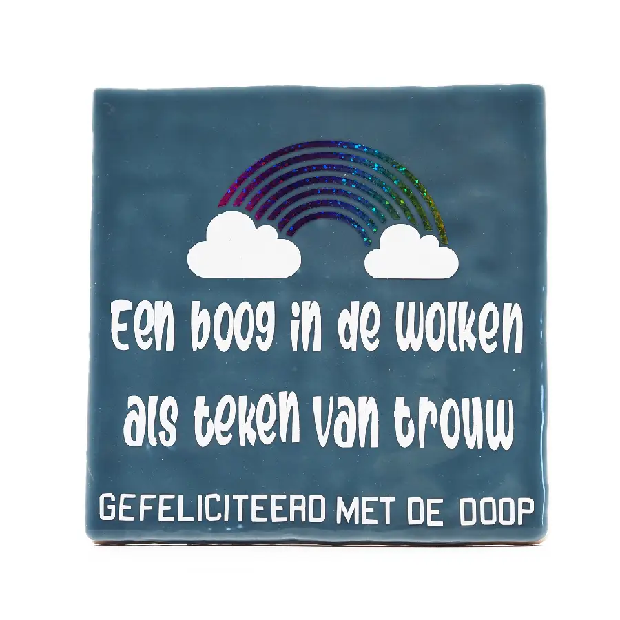 Doop blauw jongen