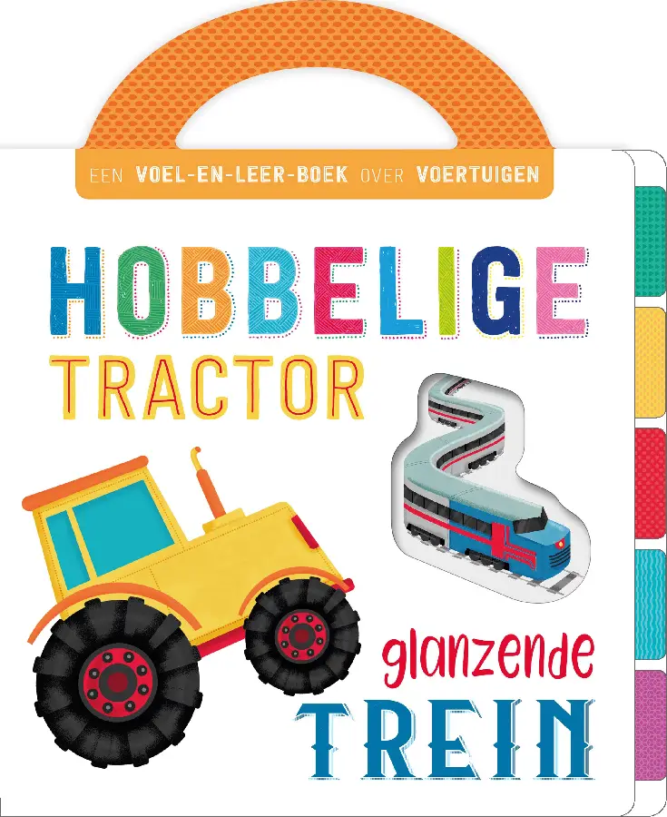 Hobbelige tractor, glanzende trein - voe